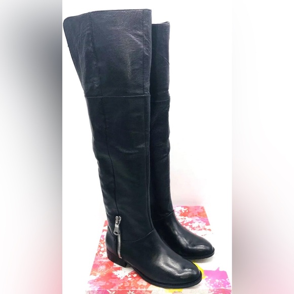 Chinese Laundry Fawn Tall Riding
Boots - Black Leather, US size 8 - Picture 1 of 8